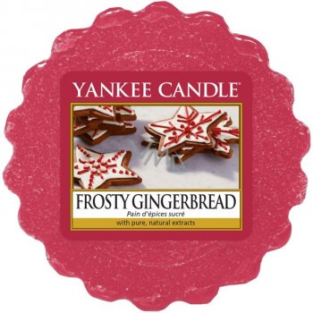 Yankee Candle vonný vosk Frosty Gingerbread Mrazivý perník 22 g