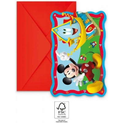 Procos POZVÁNKY Mickey Rock The House – Zboží Dáma