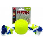 Dog Fantasy Hračka Strong míček guma s provazem 8.2 cm – Hledejceny.cz