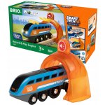 BRIO Brio WORLD 33971 SMART TECH SOUND Nahrávací lokomotiva – Zboží Dáma