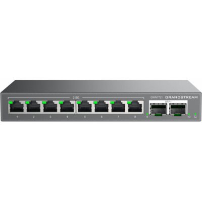Grandstream GWN7721 L2 Lite managed switch, 8x 2.5GbE RJ45, 2x 10G SFP+ – Zboží Živě