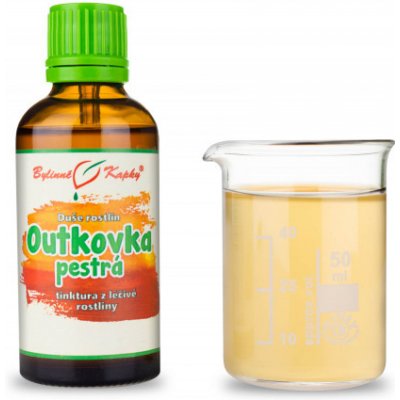 Bylinné kapky Outkovka pestrá tinktura 50 ml – Zbozi.Blesk.cz