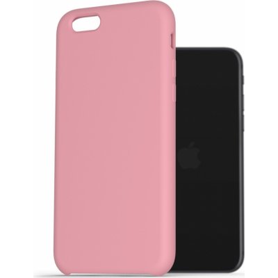 Pouzdro AlzaGuard Premium Liquid Silicone Case iPhone 7 / 8 / SE 2020 / SE 2022 růžové