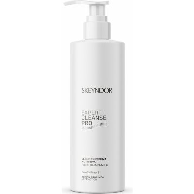 Skeyndor Expert Cleanse Pro Rich Foam-in-milk Pěnové čistící výživné mléko 200 ml – Zbozi.Blesk.cz