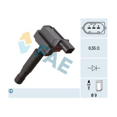 Zapalovací cívka FAE 80455 – Hledejceny.cz