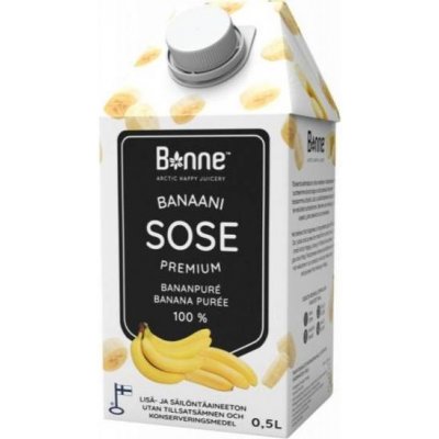 Bonne Ovocné pyré 100% Banán 0,5 l – Zbozi.Blesk.cz