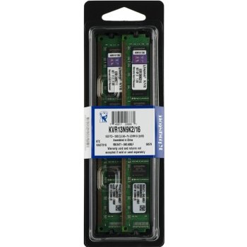 Kingston DDR3 16GB 1333MHz CL9 (2x8GB) KVR13N9K2/16