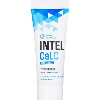 INTELCaLC Original pasta pro ochranu a posílení zubní skloviny bez fluoridu Sensitive 1,5% Intelligent Calcium, Remina Technology 75 ml