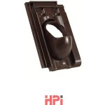 HPI Plastová prostupová taška pro krytinu Tondach TRF 12 Hranice posuvná průměr průchodu 100 mm typ červenohnědá 1 ks – Zbozi.Blesk.cz