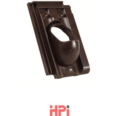 HPI Plastová prostupová taška pro krytinu Tondach TRF 12 Hranice posuvná průměr průchodu 100 mm typ červenohnědá 1 ks – Zbozi.Blesk.cz