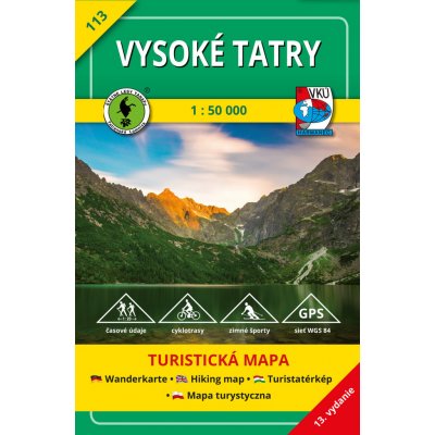 Vysoké Tatry 1 : 50 000