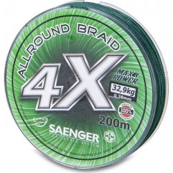 Saenger šňůra 4 X Allround Braid 200m 0,38mm