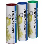 Badmintonové míče Yonex Mavis 2000 Yellow (6 Pack) modrý proužek (do 11-21°C)