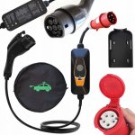 Ampere Point Přenosná 16A 11kW 6M Typ 2 Displej a Taška – Sleviste.cz