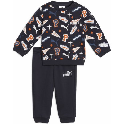 Puma dětská sportovní souprava fleece Minicats New navy blue – Zboží Dáma