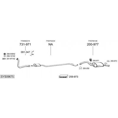 BOSAL BS 900-071 – Hledejceny.cz