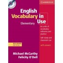 English Vocabulary in Use: Elementary with answers and CD-ROM 2nd Edition