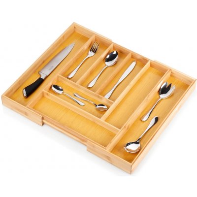 VILDE Organizér do šuplíku, příborník nastavitelná šířka 35,5 - 54,5 x 45,5 cm – Hledejceny.cz