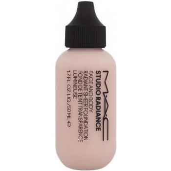 MAC Studio Radiance Face and Body Radiant Sheer Foundation lehký make-up na obličej a tělo W2 50 ml