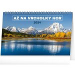 Stolní Až na vrcholky hor 23,1 x 14,5 cm 2024 – Hledejceny.cz