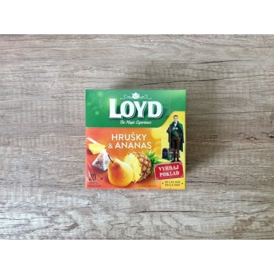 Loyd Ovocný čaj aromatizovaný hrušky & ananas 20 x 2 g – Zbozi.Blesk.cz