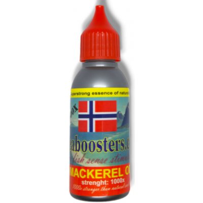 Seaboosters Makrelový olej 35 ml – Zboží Mobilmania