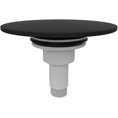 Polysan Zátka výpusti vanové soupravy, click clack, černá, 72041.21 – Zboží Dáma