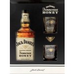 Jack Daniel's Honey 35% 0,7 l (dárkové balení 2 sklenice) – Zboží Dáma