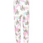 V Mart legíny Zvířátka na louce béžová – Zboží Dáma