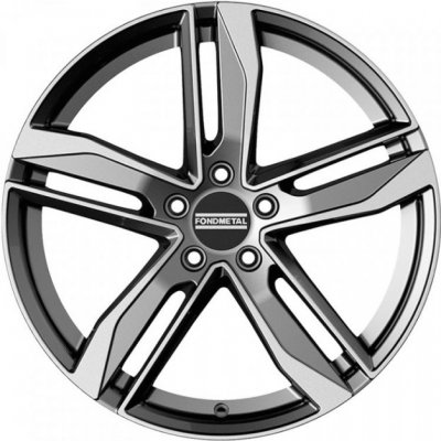 Fondmetal HEXIS 8x18 5x108 ET45 gloss titan machined – Hledejceny.cz