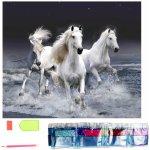 GFT Diamantové malování basic koníci 30 x 40 cm – Hledejceny.cz