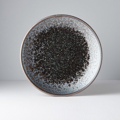 MIJ Kulatý talíř Black Pearl 25 cm – Zboží Mobilmania