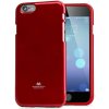 Pouzdro a kryt na mobilní telefon Apple Pouzdro JELLY CASE - apple iPhone 6 / 6S červené