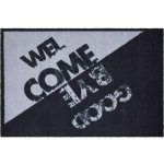 Grund WELCOME and GOODBYE šedá černá 40 x 60 cm – Zboží Dáma