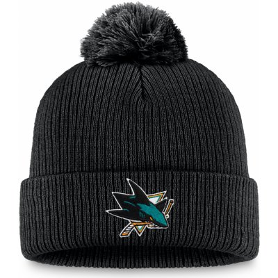 Fanatics pánská čepice San Jose Sharks A/CAP beanie Cuff Pom – Hledejceny.cz