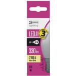 Emos LED žárovka Classic Candle 4W E14 Teplá bílá – Zboží Živě