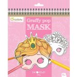 Avenue Mandarine Karnevalové masky k vymalování pro holky – Zboží Mobilmania