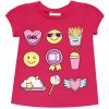 Dětské tričko WINKIKI dívčí tričko WKG 92557, růžová růžová
