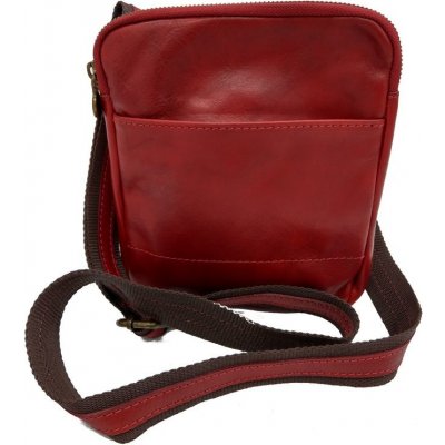 Dámská kožená kabelka Donatella 11719 rosso – Zboží Mobilmania