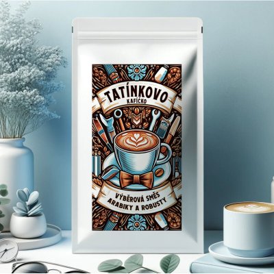 Ahome Tatínkovo kafíčko hnědé zrnková 0,1 kg – Hledejceny.cz