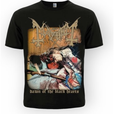 Gildan ANVIL tričko Mayhem Dawn of the black Heart – Zboží Dáma