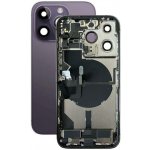 Kryt Apple iPhone 14 Pro zadní Housing s Malými Díly fialový – Zboží Živě