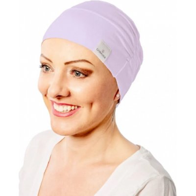 Dámská onko čepice po chemoterapii Canaver 1-vrstvá fialová – Hledejceny.cz
