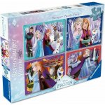 RAVENSBURGER Disney Ledové království 4x100 dílků – Hledejceny.cz