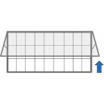 Venkovní vitrína magnetická, s výklopnými dveřmi, 2000 x 1000 mm – Zboží Dáma Venkovní vitrína magnetická, s výklopnými dveřmi, 2000 x 1000 mm – Zboží Dáma