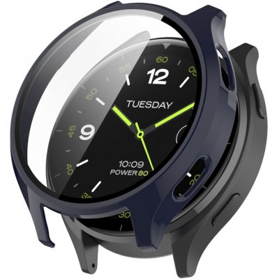 VSECHNONAMOBIL PC FULL COVER Plastový kryt se sklem pro Xiaomi Watch 2 modrý 74977 – Zboží Živě