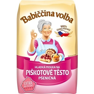 Babiččina Volba Na piškotové těsto 1 kg – Sleviste.cz