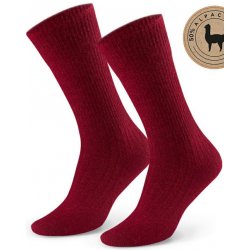 Dámské ponožky ALPACA 50% 044 kaštanové