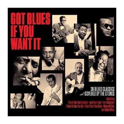 Various - Got Blues If You Want It - 36 Blues Classics Covered By The Rolling Stones CD – Zbozi.Blesk.cz