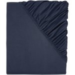 Livarno Home Žerzejové napínací prostěradlo 90-100x200 modrá – Zboží Dáma
